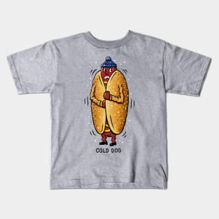 Cold dog Kids T-Shirt